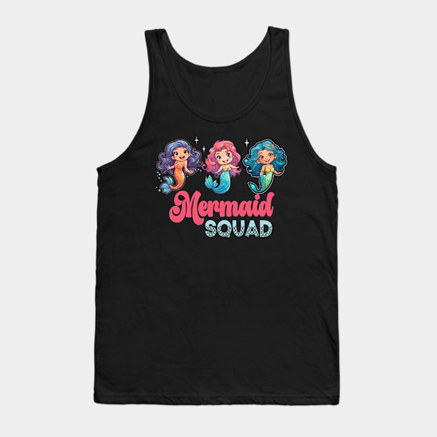 Mermaid Squad Tank Top by Etopix